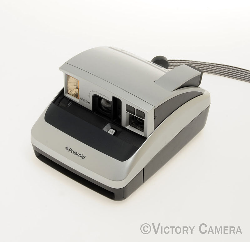 Polaroid One600 One 600 Silver Instant Film Camera  [EXC+] - Victory Camera
