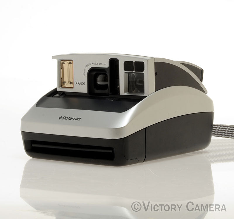 Polaroid One600 One 600 Silver Instant Film Camera  [EXC+] - Victory Camera