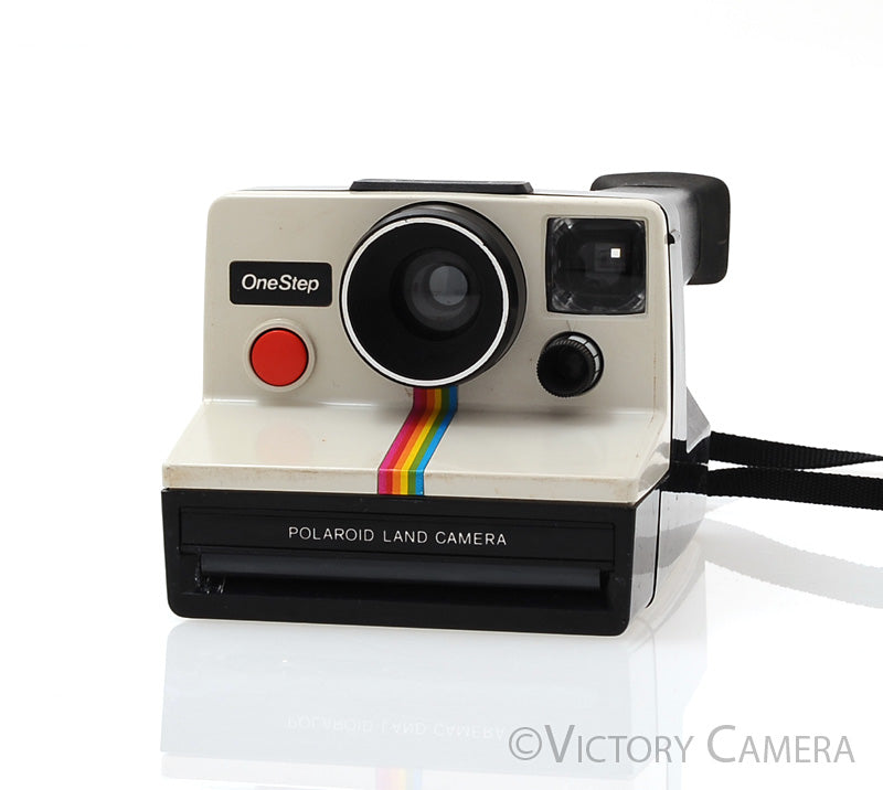 Vintage Polaroid One Step White Land Camera SX-70 [EXC] - Victory Camera