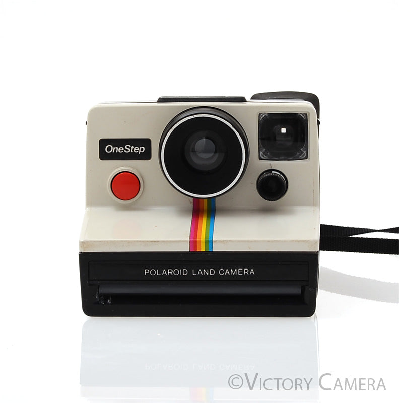 Vintage Polaroid One Step White Land Camera SX-70 [EXC] - Victory Camera