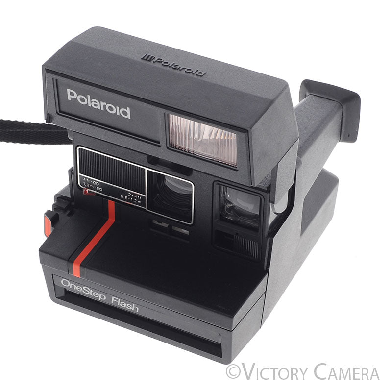 Polaroid OneStep Flash 600 Black Instant Film Camera  [EXC+]