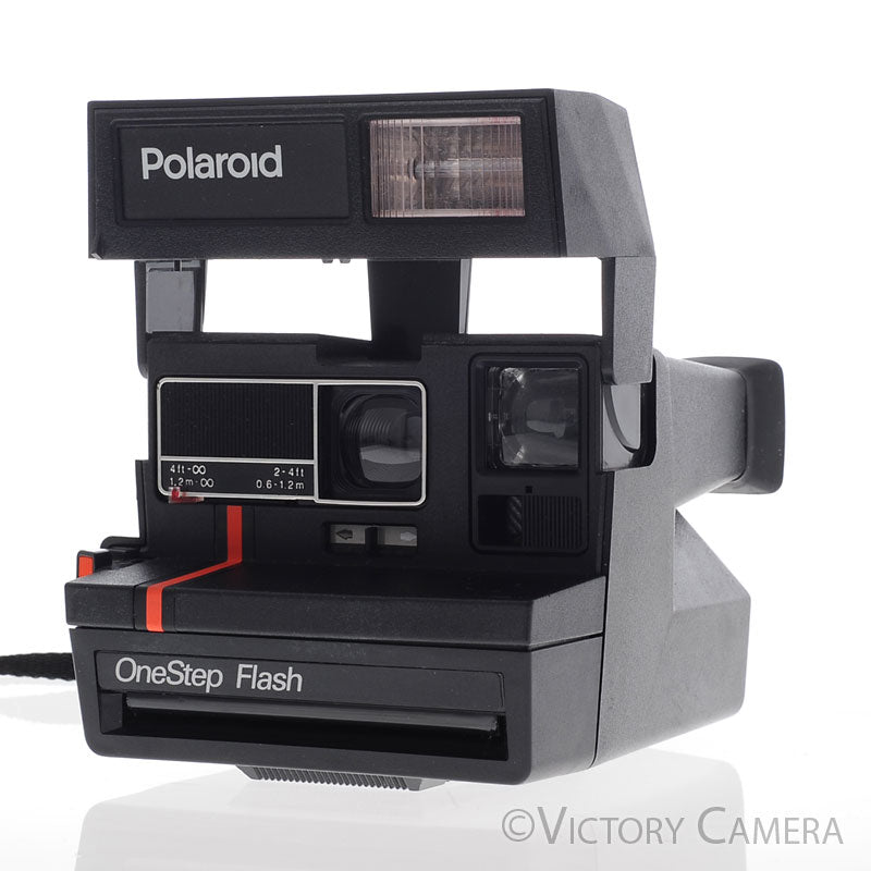 Polaroid OneStep Flash 600 Black Instant Film Camera  [EXC+]