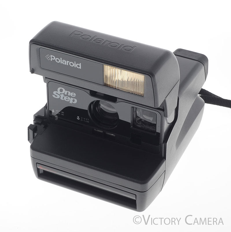 Polaroid One Step Close Up 600 Grey Instant Film Camera [EXC+] image 1