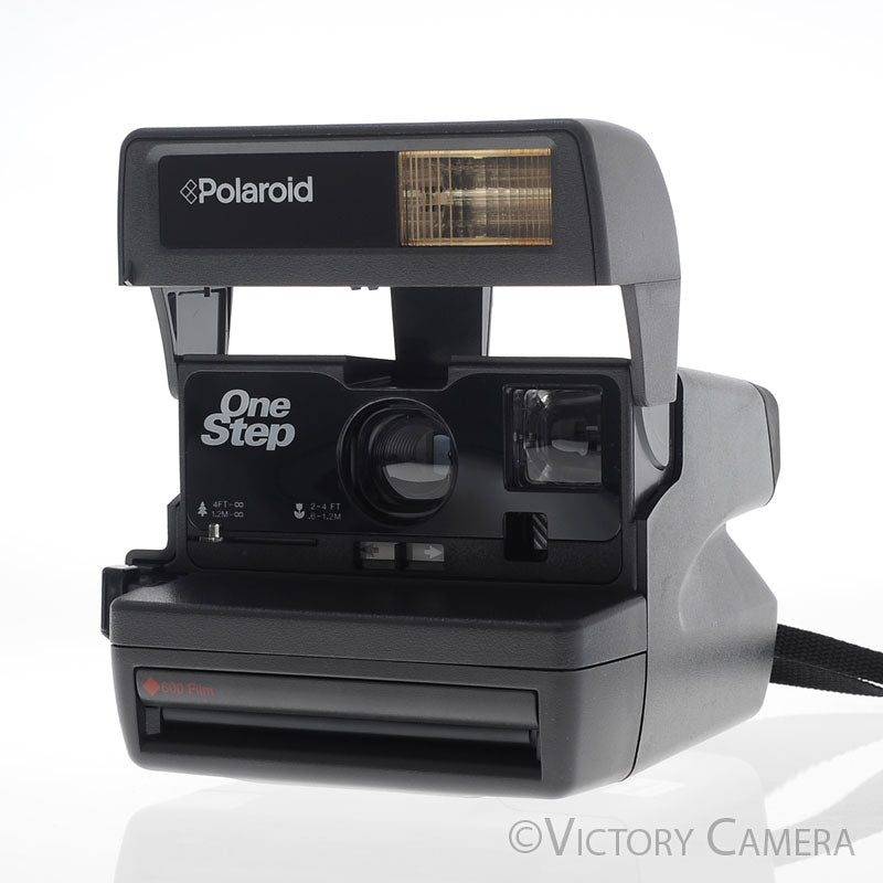 Polaroid One Step Close Up 600 Grey Instant Film Camera [EXC+] image 2