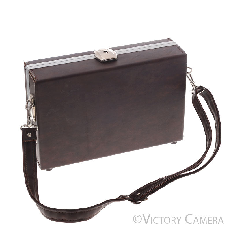 Polaroid SX-70 SX70 Brown Leather Camera System Case [EXC] - Victory Camera