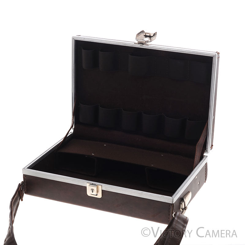 Polaroid SX-70 SX70 Brown Leather Camera System Case [EXC] - Victory Camera