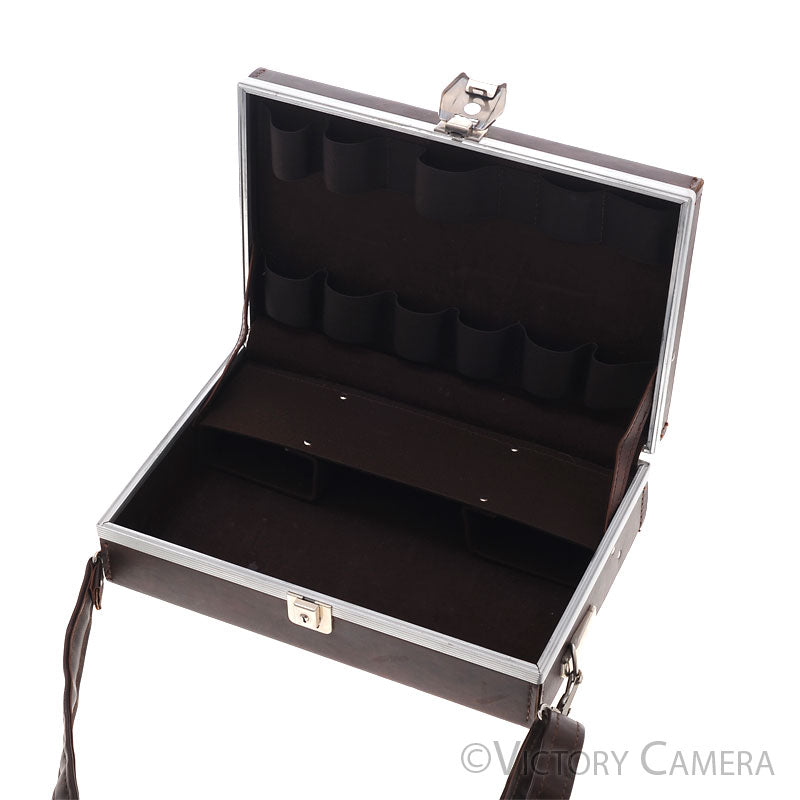 Polaroid SX-70 SX70 Brown Leather Camera System Case [EXC] - Victory Camera