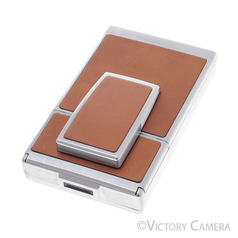 Polaroid SX-70 SX70 Chrome & Leather Camera  [EXC] - Victory Camera