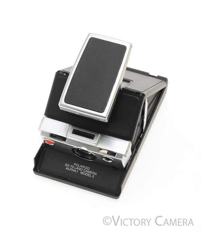 POLAROID  SX-70  ALPHA1  MODEL２　黒 Polaroid SX-70 Alpha 1 Model 2 Black with Rose Gold Folding