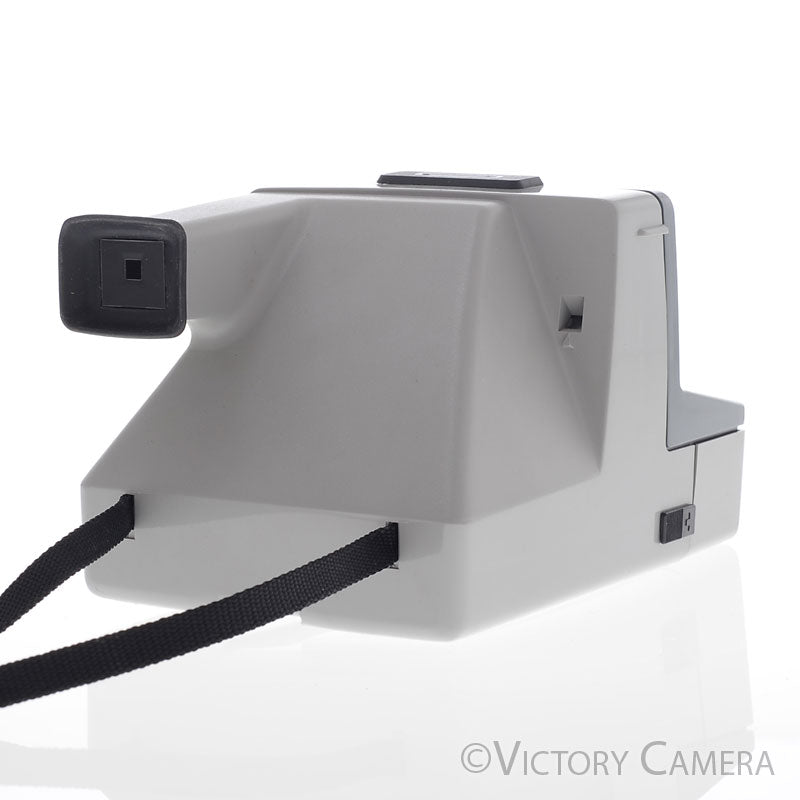 Polaroid "The Button" SX-70 Grey Land Camera Instant Film Camera [EXC] - Victory Camera