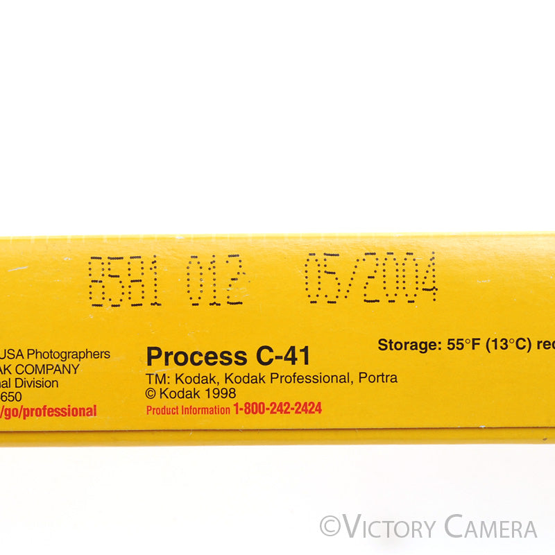 5x Kodak Portra 400VC Vivid Color 120 Medium Format (Exp. 2004) [AS-IS]