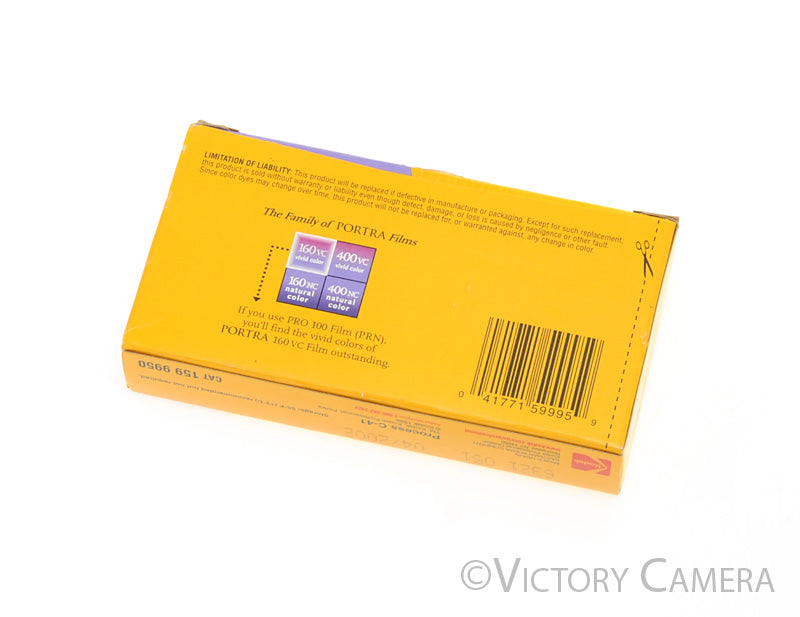 Portra 160 VC 5 Pack -Exp. 2002- [AS-IS] [AS-IS] - Victory Camera