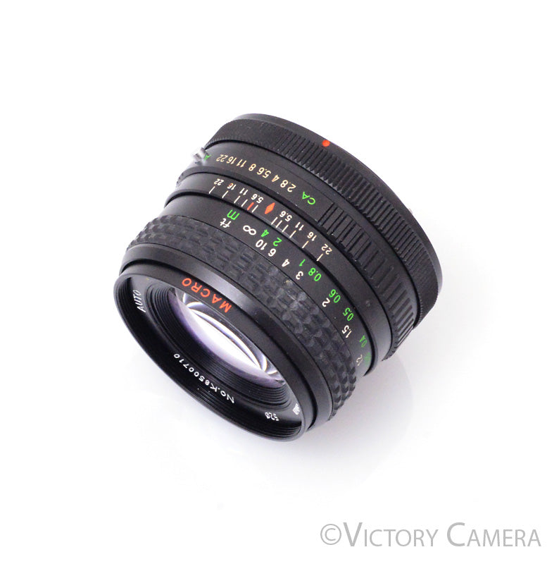 Promaster MC 24mm f2.8 Wide Angle 1:4 Macro Lens for Canon FD [EXC] - Victory Camera