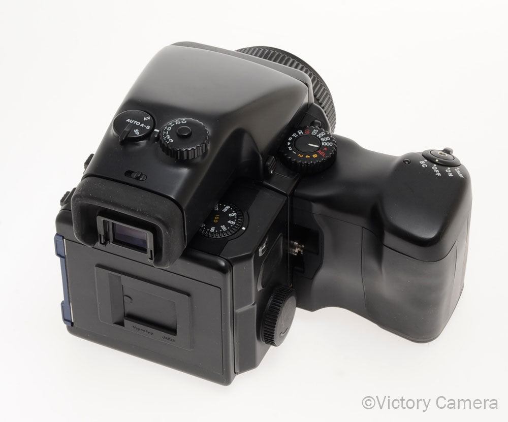 Mamiya 645 Pro Camera AE Metered Prism FE401 w/ 80mm N Lens & Winder [EXC+] - Victory Camera