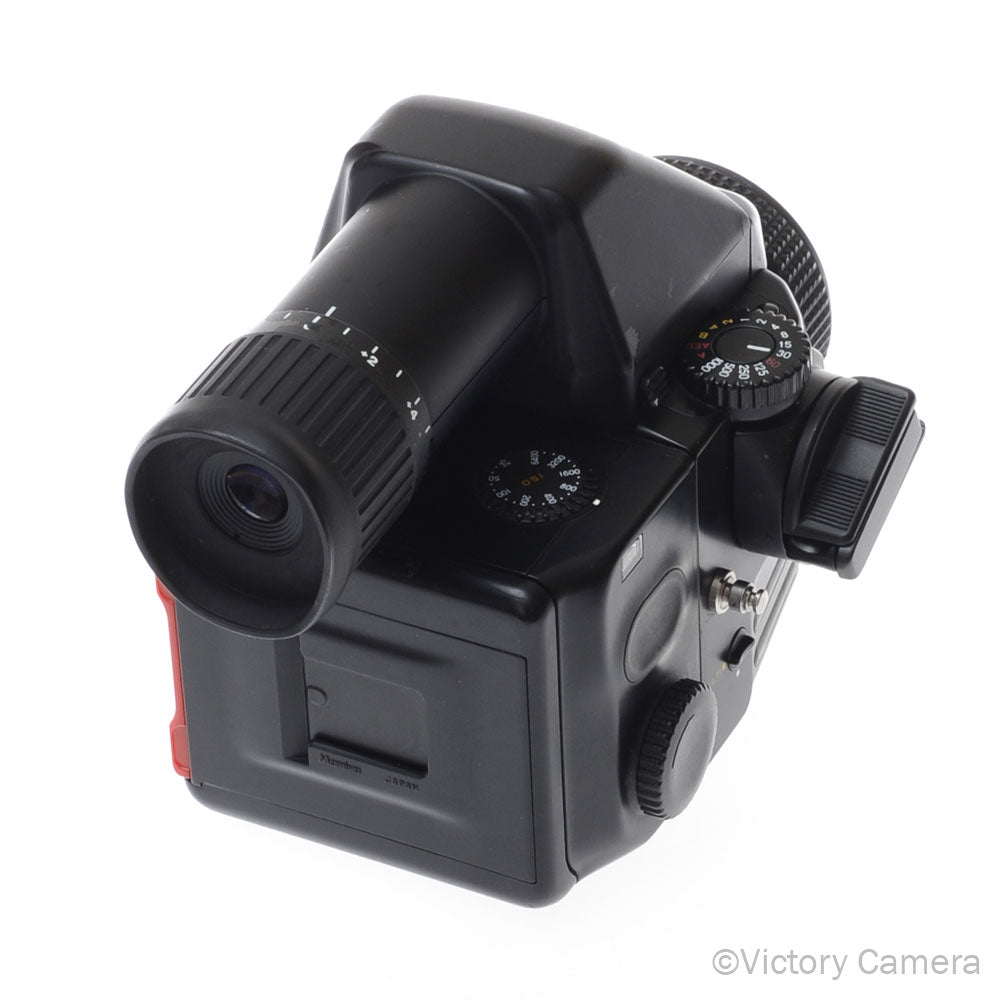 Mamiya 645 Pro Camera Eyelevel Prism 80mm f2.8 Lens 120 Back [EXC-] - Victory Camera
