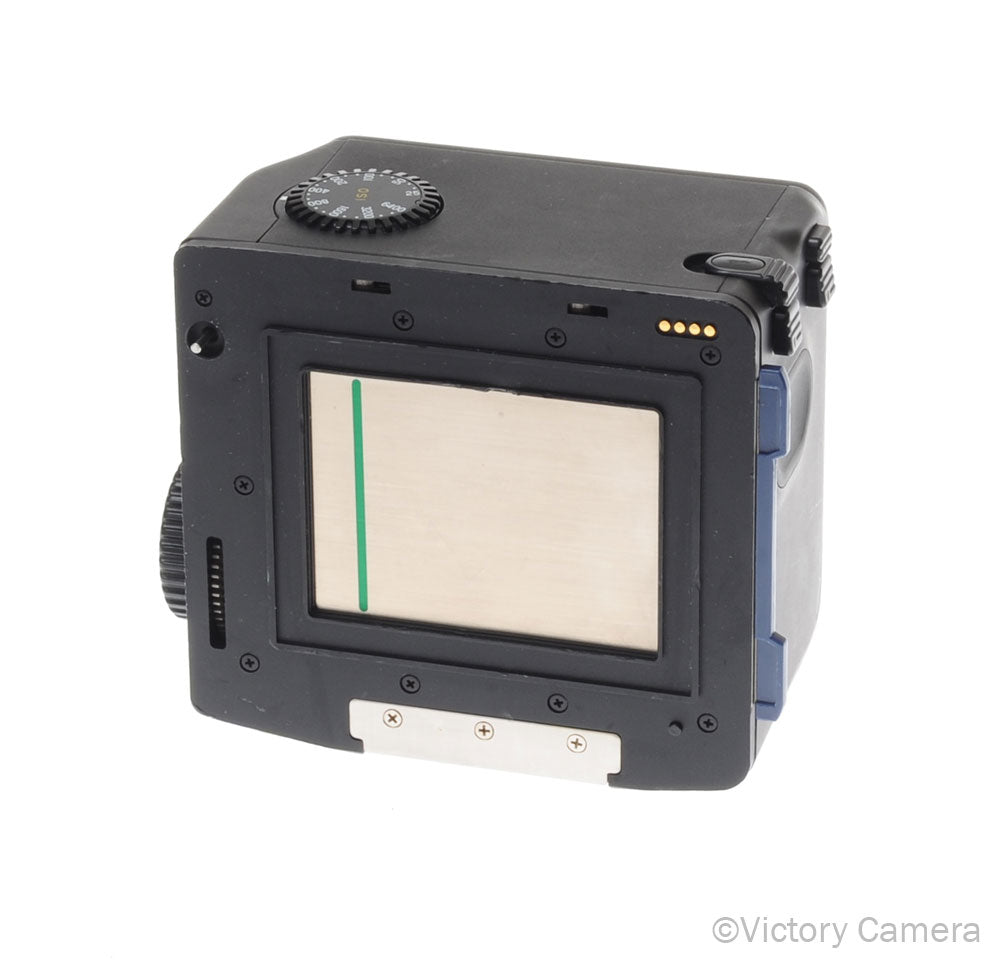 Mamiya 645 Super / Pro / TL Camera Late 120 Film Back Blue Tab [EXC] image 2