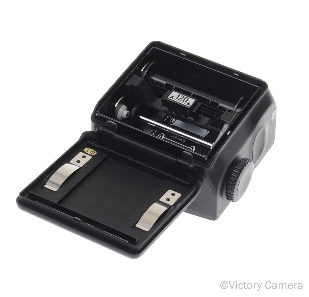 Mamiya 645 Super / Pro / TL Camera Late 120 Film Back Blue Tab [EXC] image 3