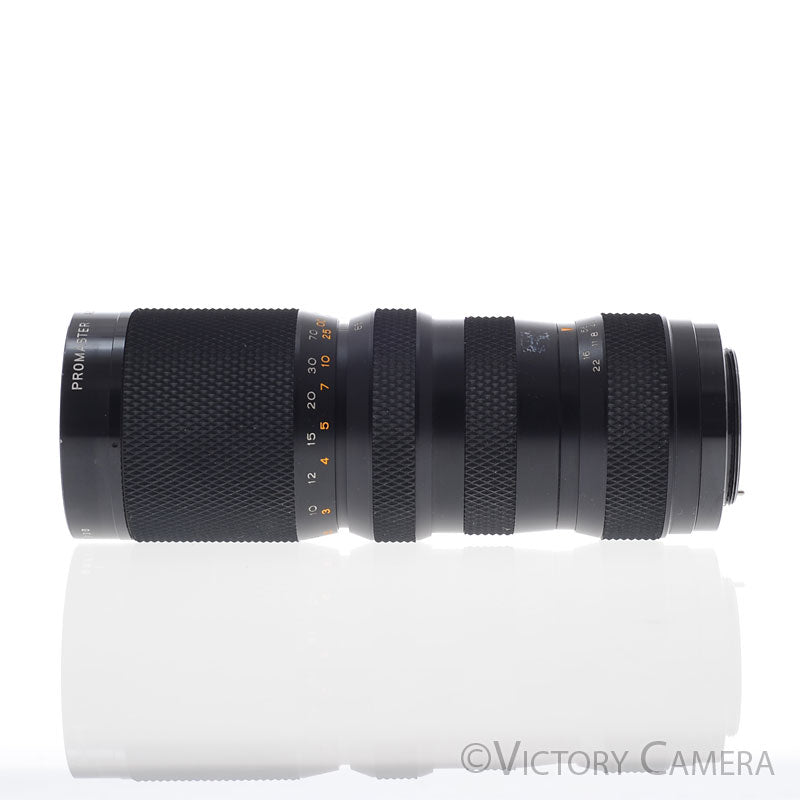 Promaster 85-210mm f4.5 Telephoto Zoom Lens for Pentax M42 [EXC] - Victory Camera