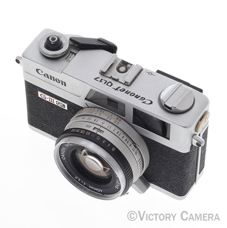 Canon Canonet QL17 QL-17 GIII Rangefinder Camera w/ 40mm f1.7 Lens [EXC-]