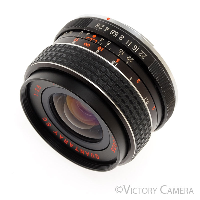 Quantaray SC 28mm f2.8 Wide Angle Lens for Pentax K Mount [EXC+] - Victory Camera