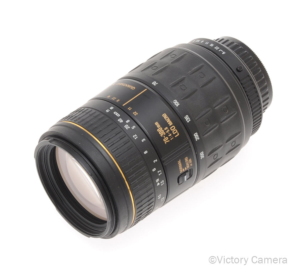 Quantaray 70-300mm f4-5.6 Telephoto Zoom Lens for Pentax AF Cameras [EXC] - Victory Camera