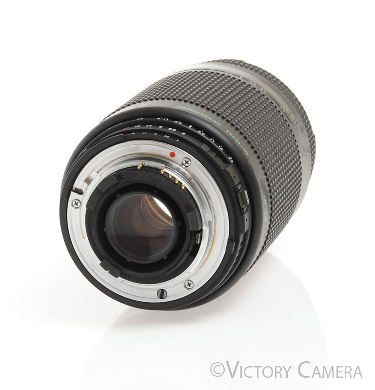 Quantaray Tech 10 75-300mm f4-5.6 Zoom Lens for Nikon AF-D [EXC] - Victory Camera