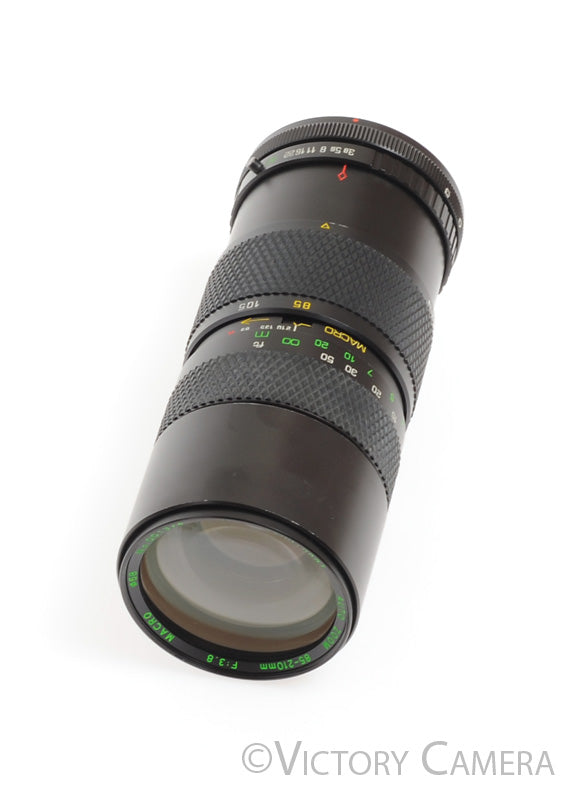 Quantaray MC 85-210mm f3.8 Telephoto Zoom Lens for Canon FD [EXC] - Victory Camera
