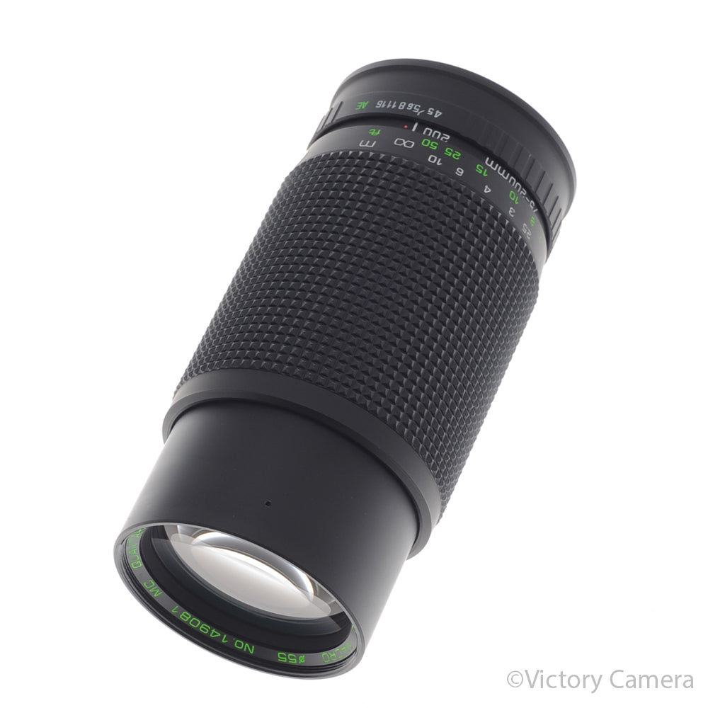 Quantaray 75-200mm f4.5 Telephoto Zoom Lens for Minolta MD [EXC+] image 1