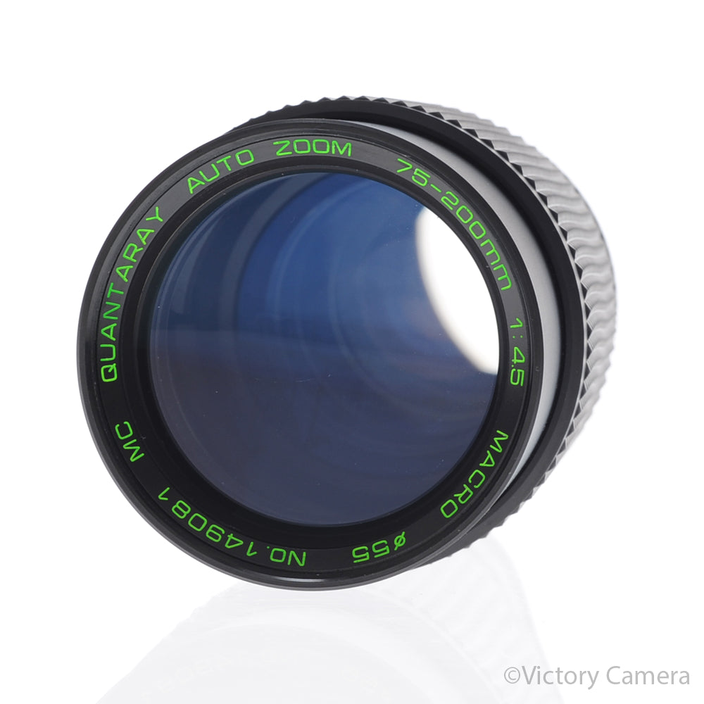 Quantaray 75-200mm f4.5 Telephoto Zoom Lens for Minolta MD [EXC+] image 2