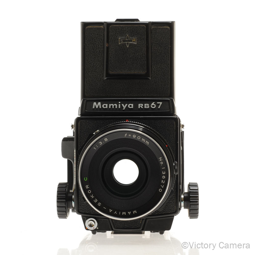 Mamiya RB67 Pro Camera w/ 90mm F3.8 Lens 120 Back WLVF -New Seals- [EXC] - Victory Camera