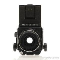 Mamiya RB67 Pro Camera w/ 90mm F3.8 Lens 120 Back WLVF -New Seals- [EX