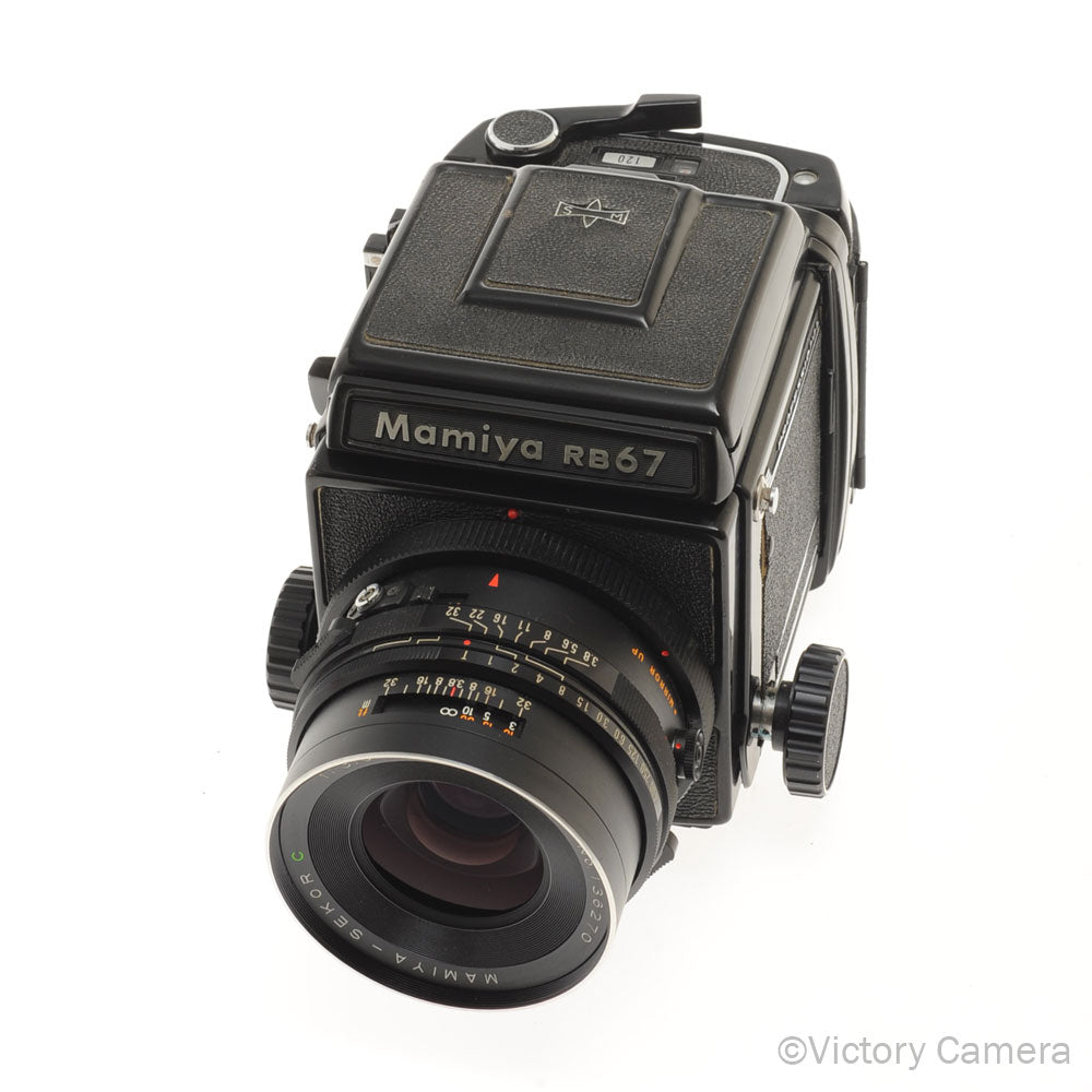 Mamiya RB67 Pro Camera w/ 90mm F3.8 Lens 120 Back WLVF -New Seals- [EXC] - Victory Camera