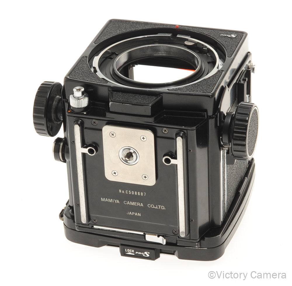Mamiya RB67 Pro S Body Only -Brittle Bellows, Light Tight- [GOOD] - Victory Camera