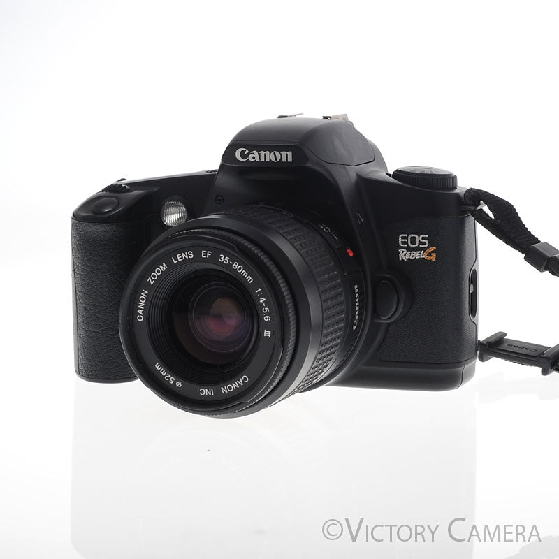 Canon EOS Rebel G 35mm Autofocus Film Camera w/ 35-80mm Zoom Lens [EXC+] image 1