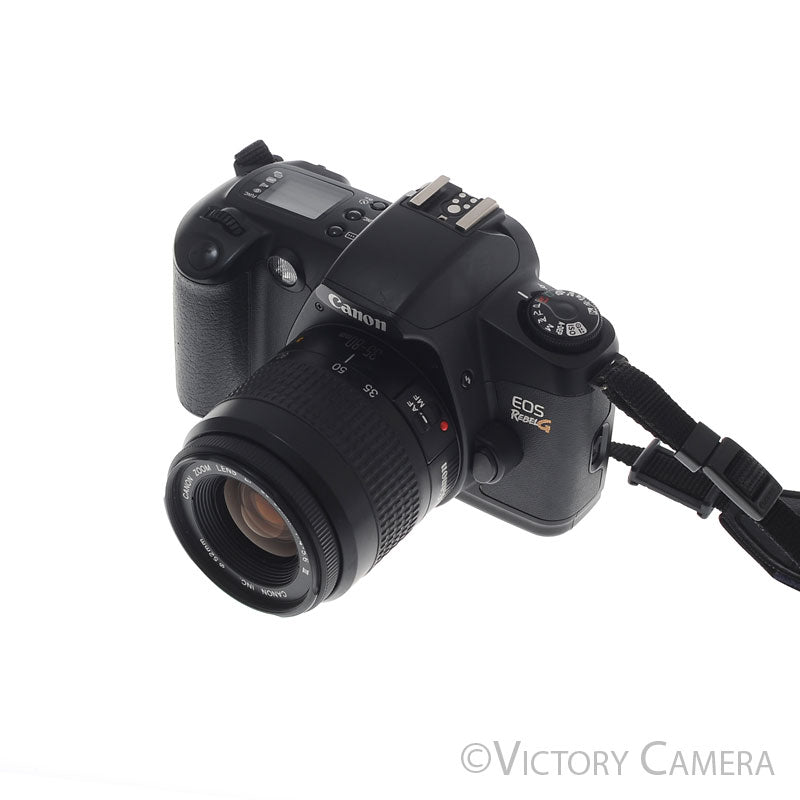 Canon EOS Rebel G 35mm Autofocus Film Camera w/ 35-80mm Zoom Lens [EXC+] image 3
