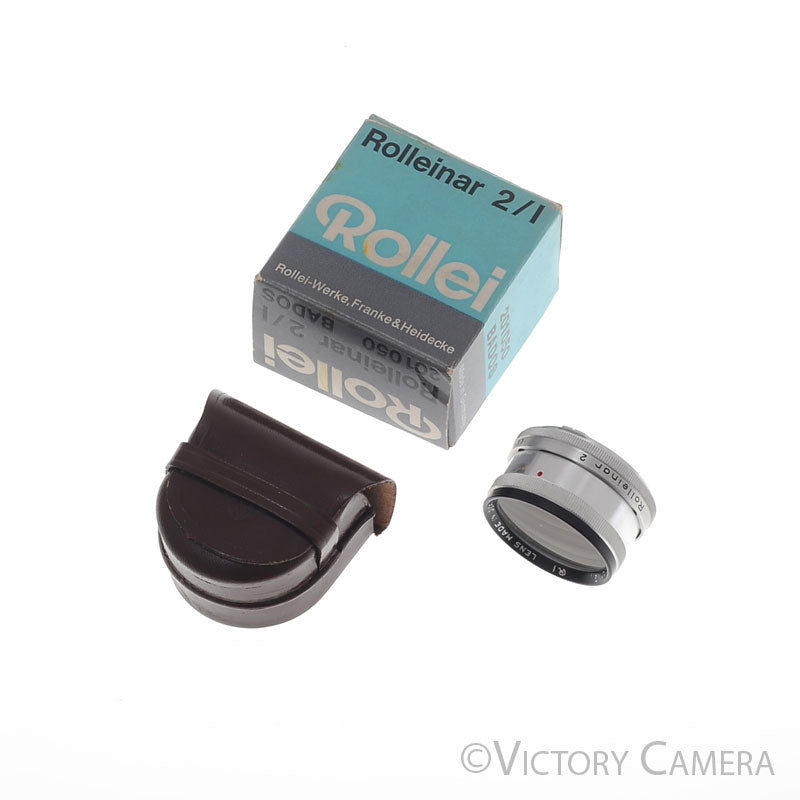 Rolleinar 2 / II Bay I for Rolleiflex TLR Tessar Xenar [EXC] - Victory Camera
