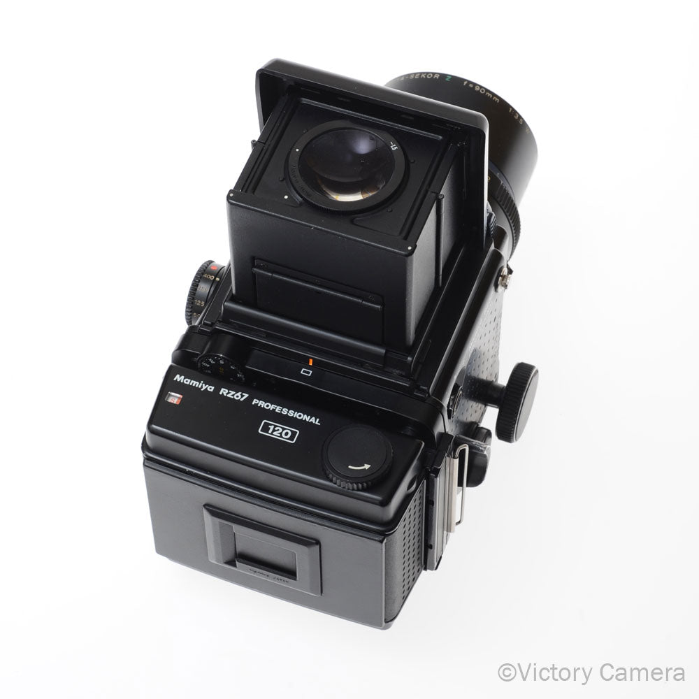 Mamiya RZ67 Pro 6x7 Camera w/ WLF, 90mm f3.5 Lens 120 Back [EXC-] image 4