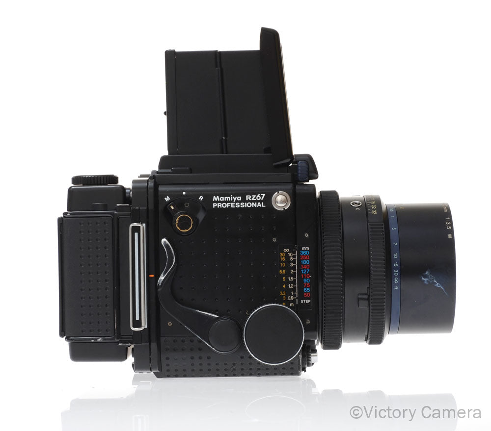 Mamiya RZ67 Pro 6x7 Camera w/ WLF, 90mm f3.5 Lens 120 Back [EXC-] image 6