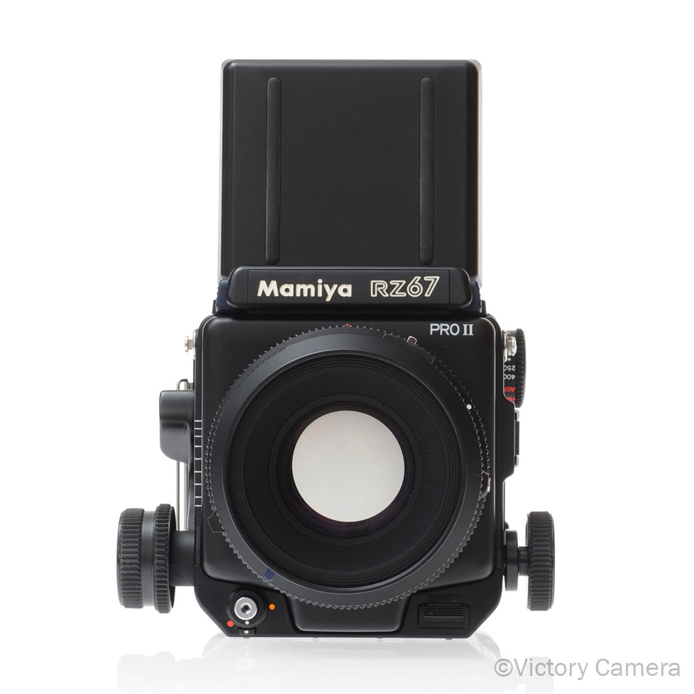 Mamiya RZ67 Pro II 6x7 Camera w/ WLF, 110mm f2.8 Prime Lens 120 [MINT-] image 1