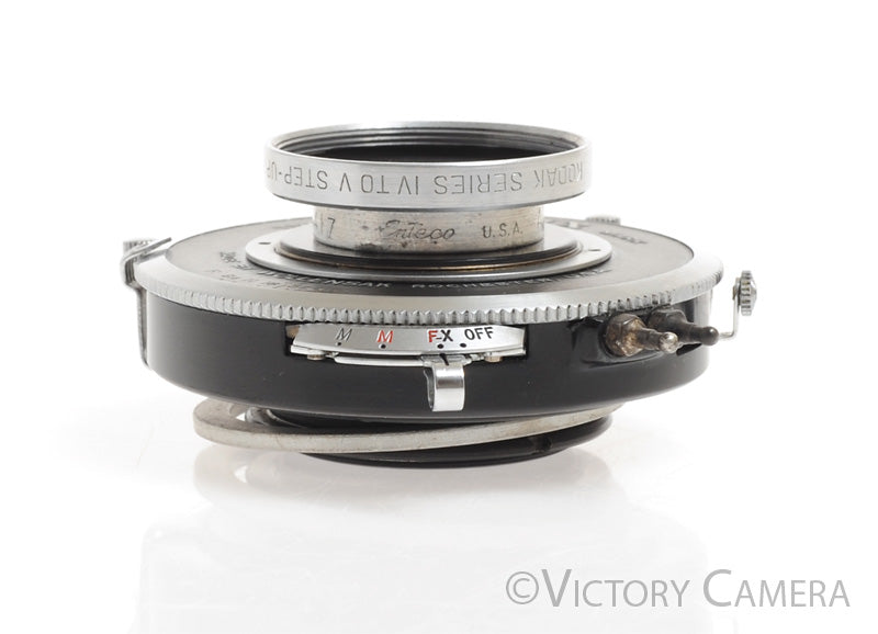 Goerz 4&quot; (100mm) f9.5 Red Dot Artar Apochromat Lens for 6x7 View Camera [Good] - Victory Camera