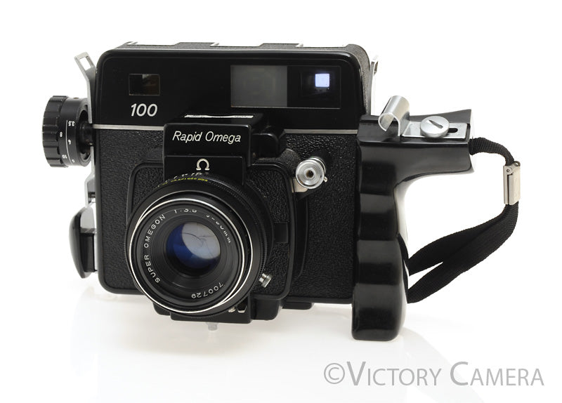 Koni Rapid Omega 100 Medium Format Camera w/ Omegon 90mm f3.5 Lens [EXC-] - Victory Camera