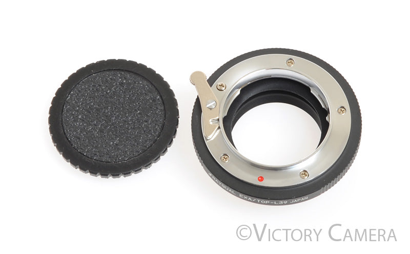 Rayqual Lens Mount Adapter for Exakta/Topcon Lens to Leica L39 Body - Victory Camera