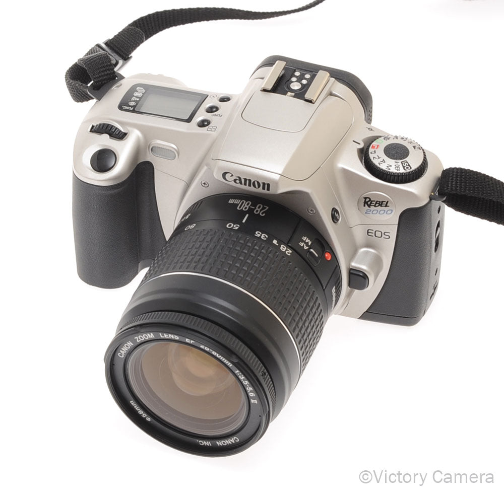 Canon Rebel 2000 35mm Auto Focus Film Camera w/ 28-80mm Zoom Lens [EXC