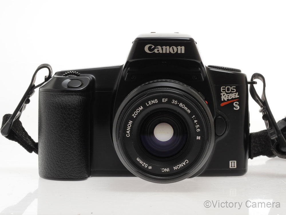 Canon EOS Rebel S II 35mm Film Camera w/ 35-80mm f4-5.6 Lens [EXC-] - Victory Camera