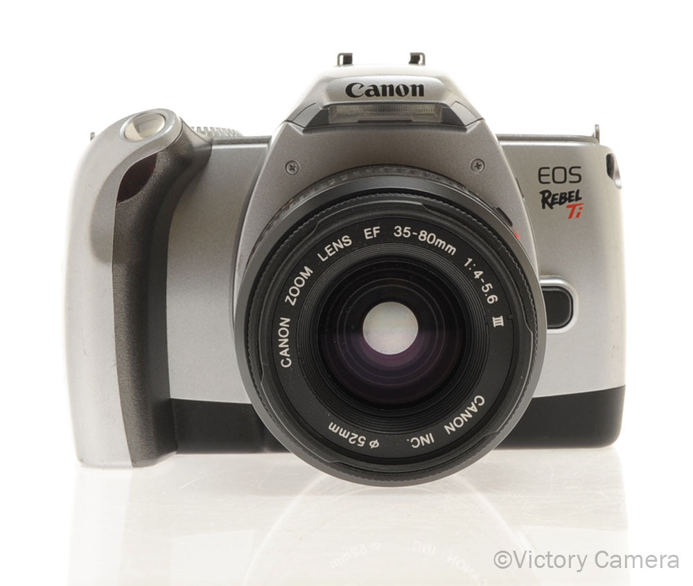 Canon EOS Rebel Ti 35mm Film Camera w/ 35-80mm Autofocus Lens [EXC] - Victory Camera