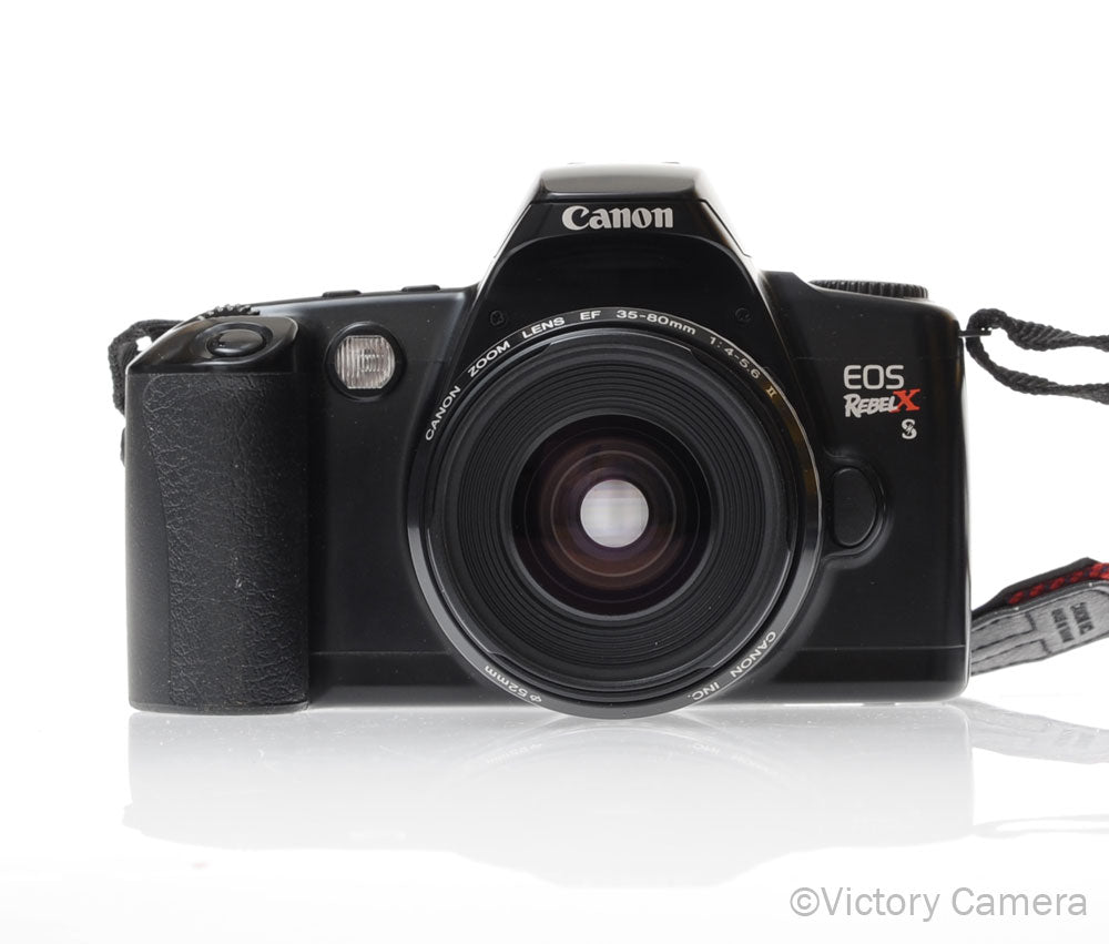 Canon Rebel XS 35mm Film Camera w/ 35-80mm Lens [MINT] - Victory Camera