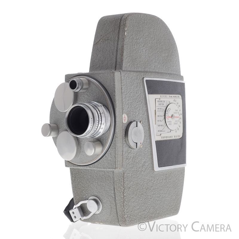 Revere 16mm Model 103 Cine Camera w/ Wollensak 17mm f2.5 Lens [EXC] - Victory Camera