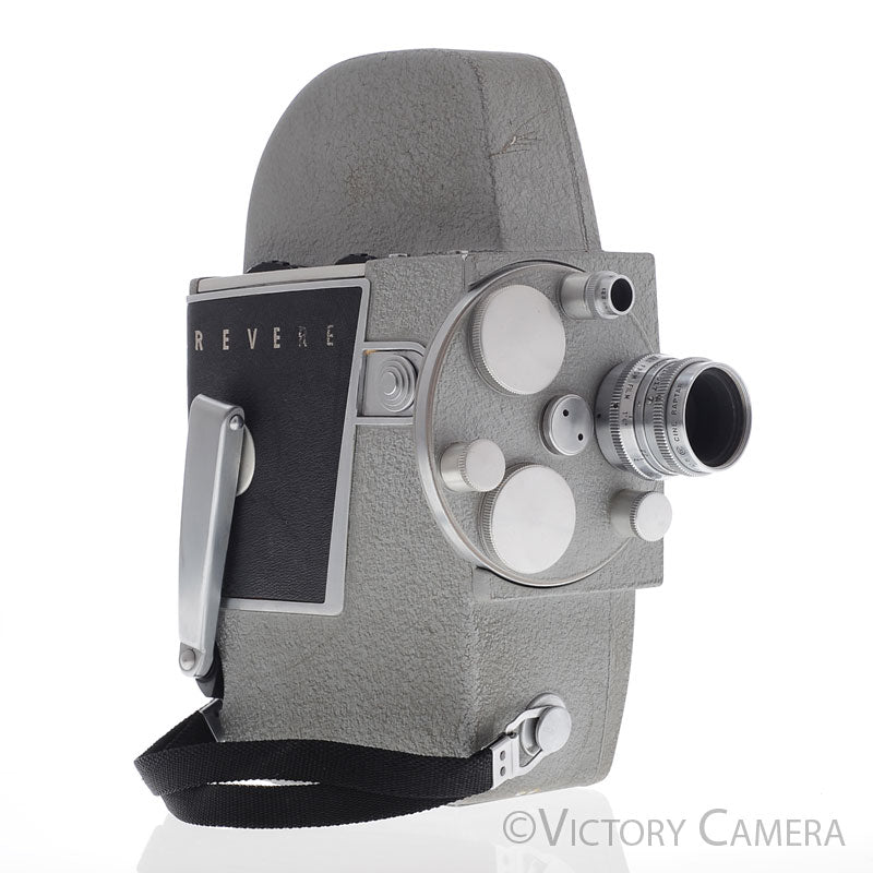 Revere 16mm Model 103 Cine Camera w/ Wollensak 17mm f2.5 Lens [EXC] - Victory Camera