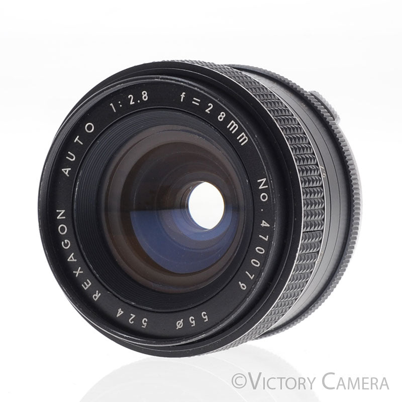 Rexagon Auto 28mm f2.8 Wide Angle Lens For Olympus OM [EXC] - Victory Camera