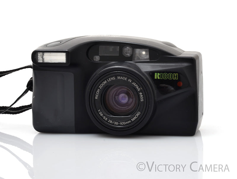 Ricoh Shotmaster Zoom 105 Plus 35mm Point &amp; Shoot Film Camera [EXC] - Victory Camera